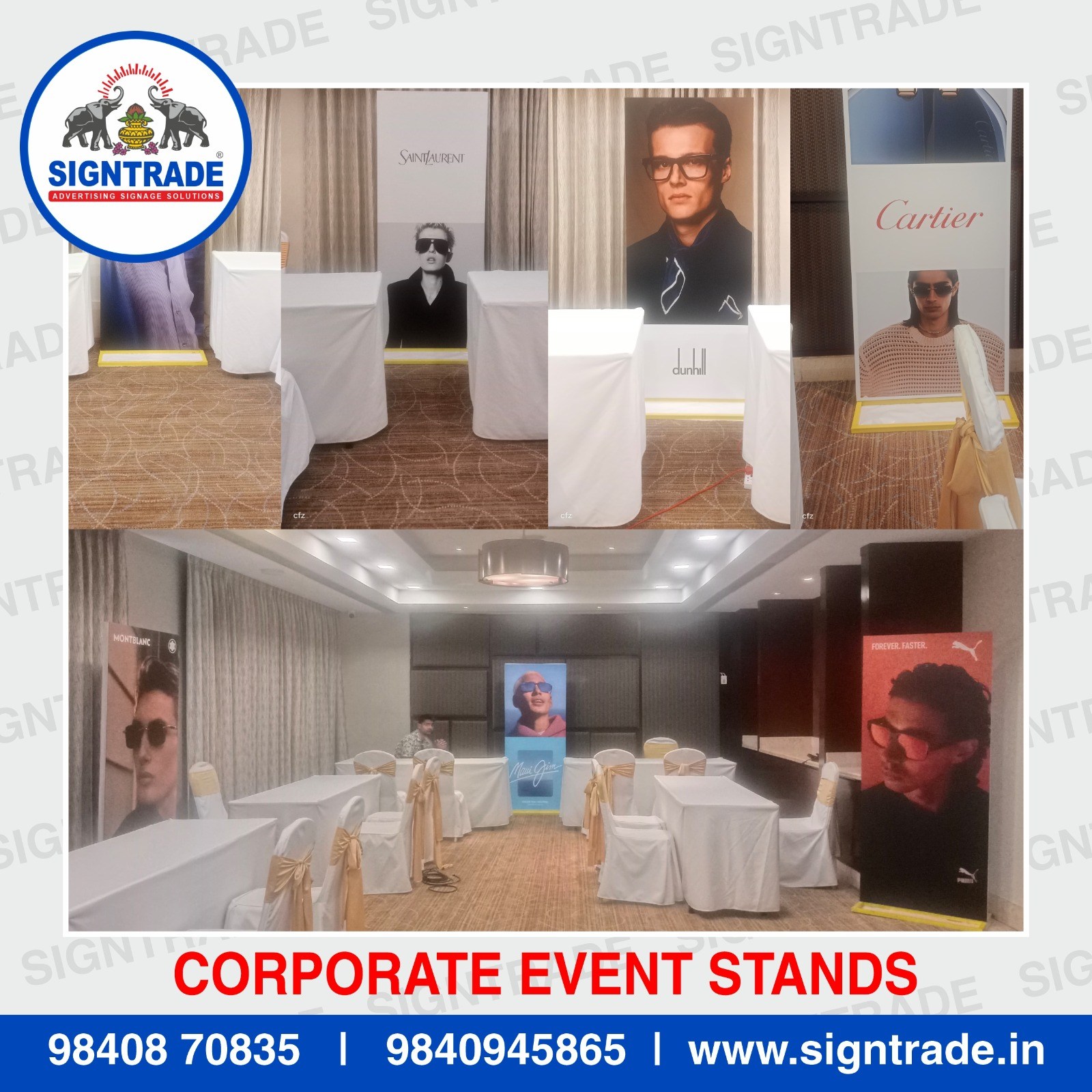 Corporate Events Standee in Chennai
