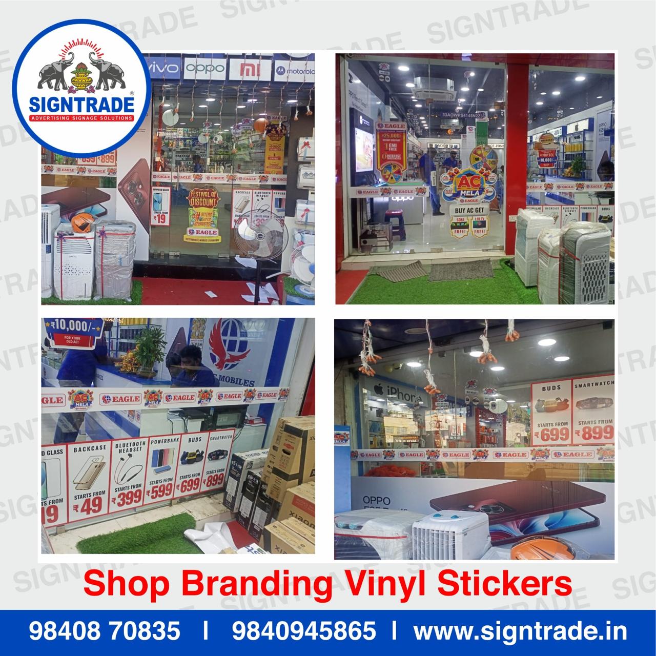 Vinyl Sticker Printing Services in Chennai