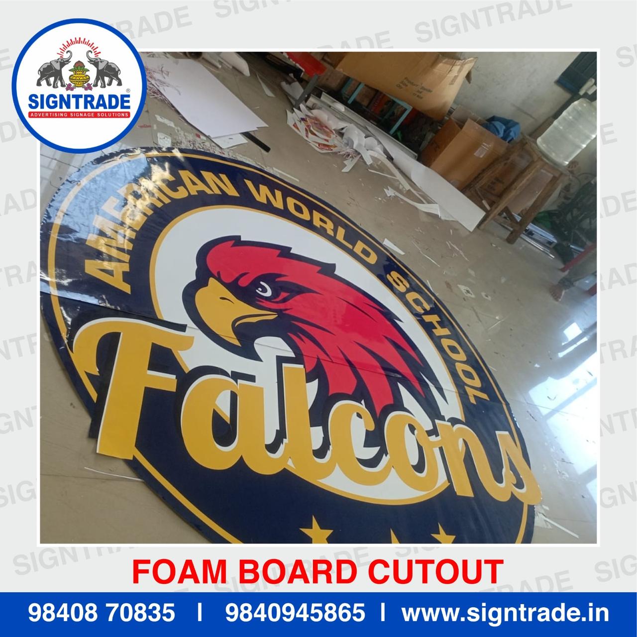 Foam Board Cutout in Chennai