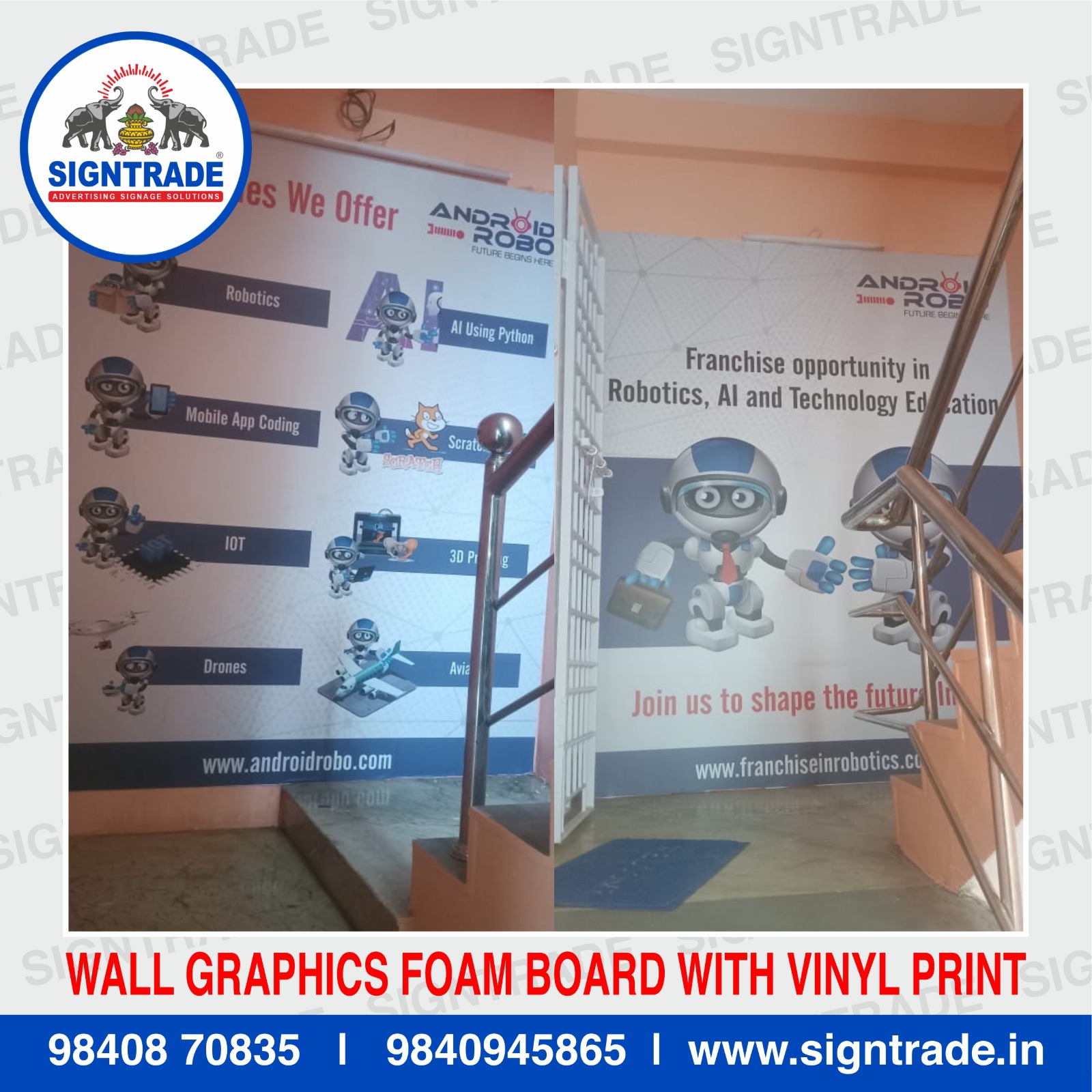 Wall Graphics with Foam Star Flex Print in Chennai
