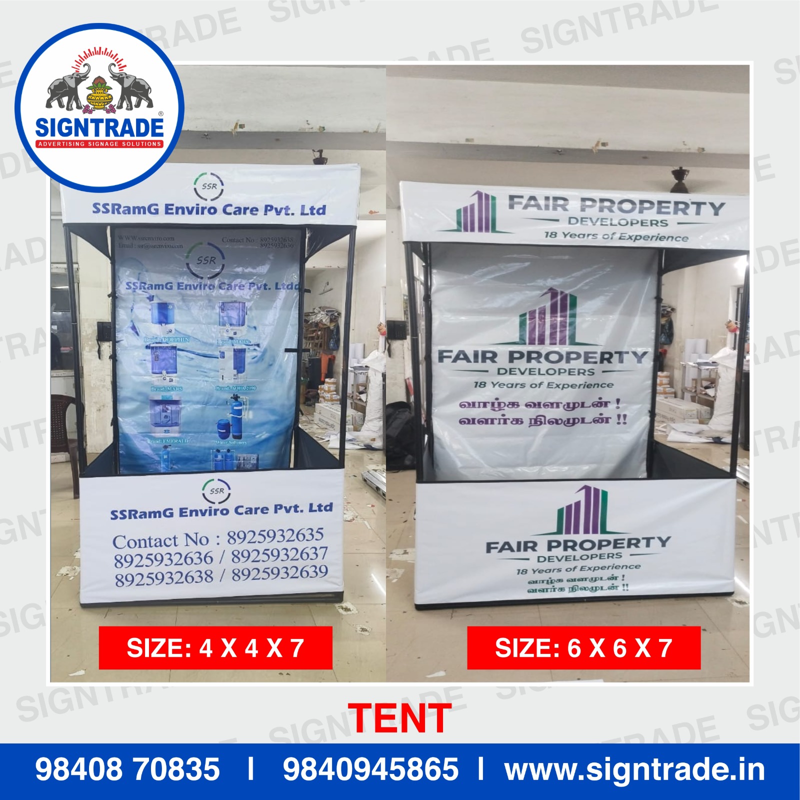 Flat Roof Tent in Chennai