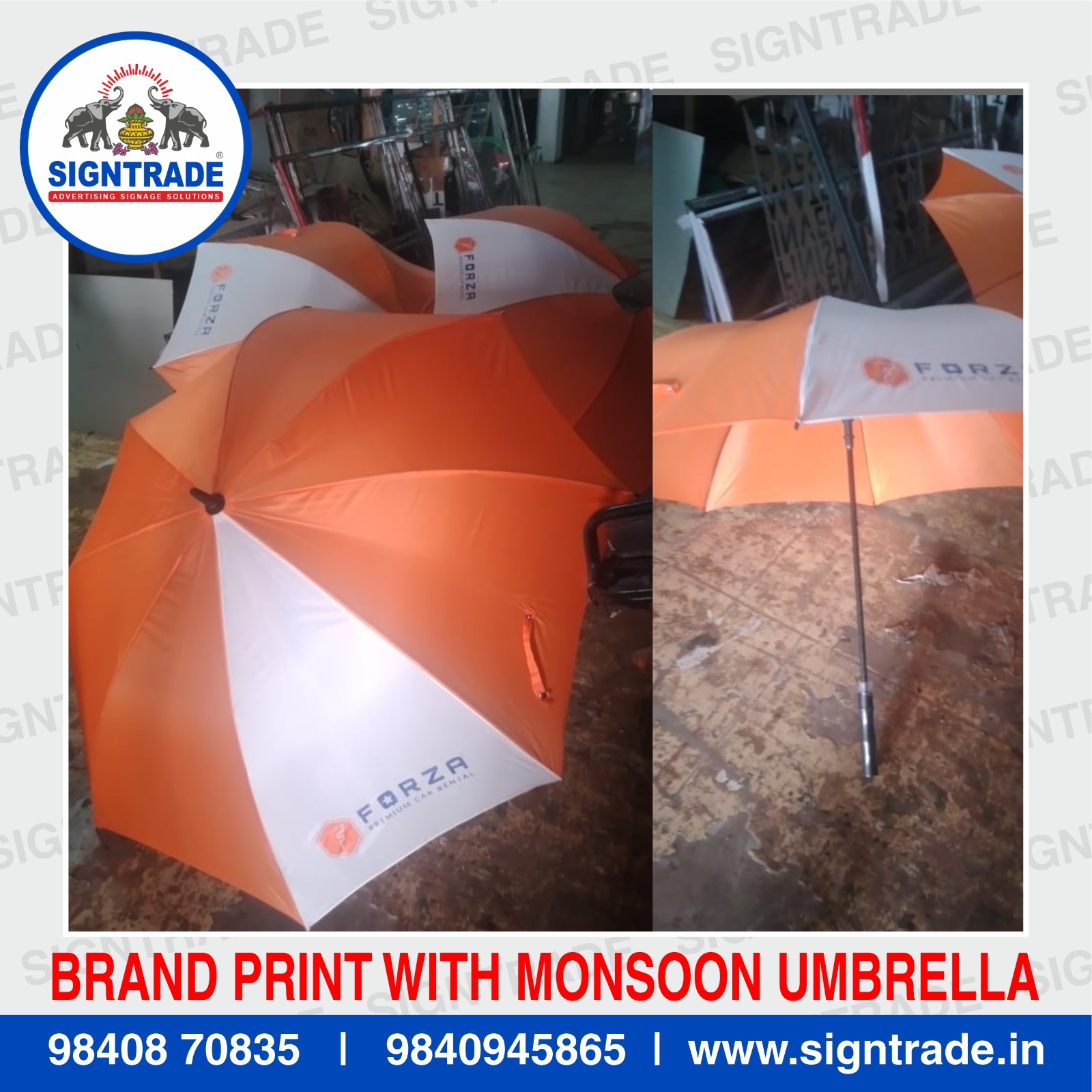 Monsoon Umbrella Printing in Chennai