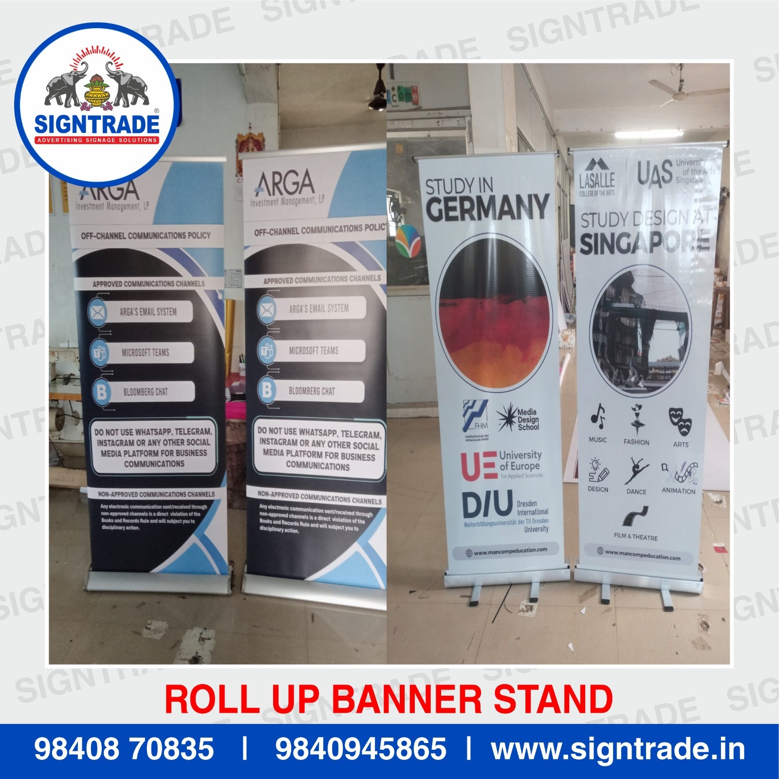 Roll Up Standee in Chennai