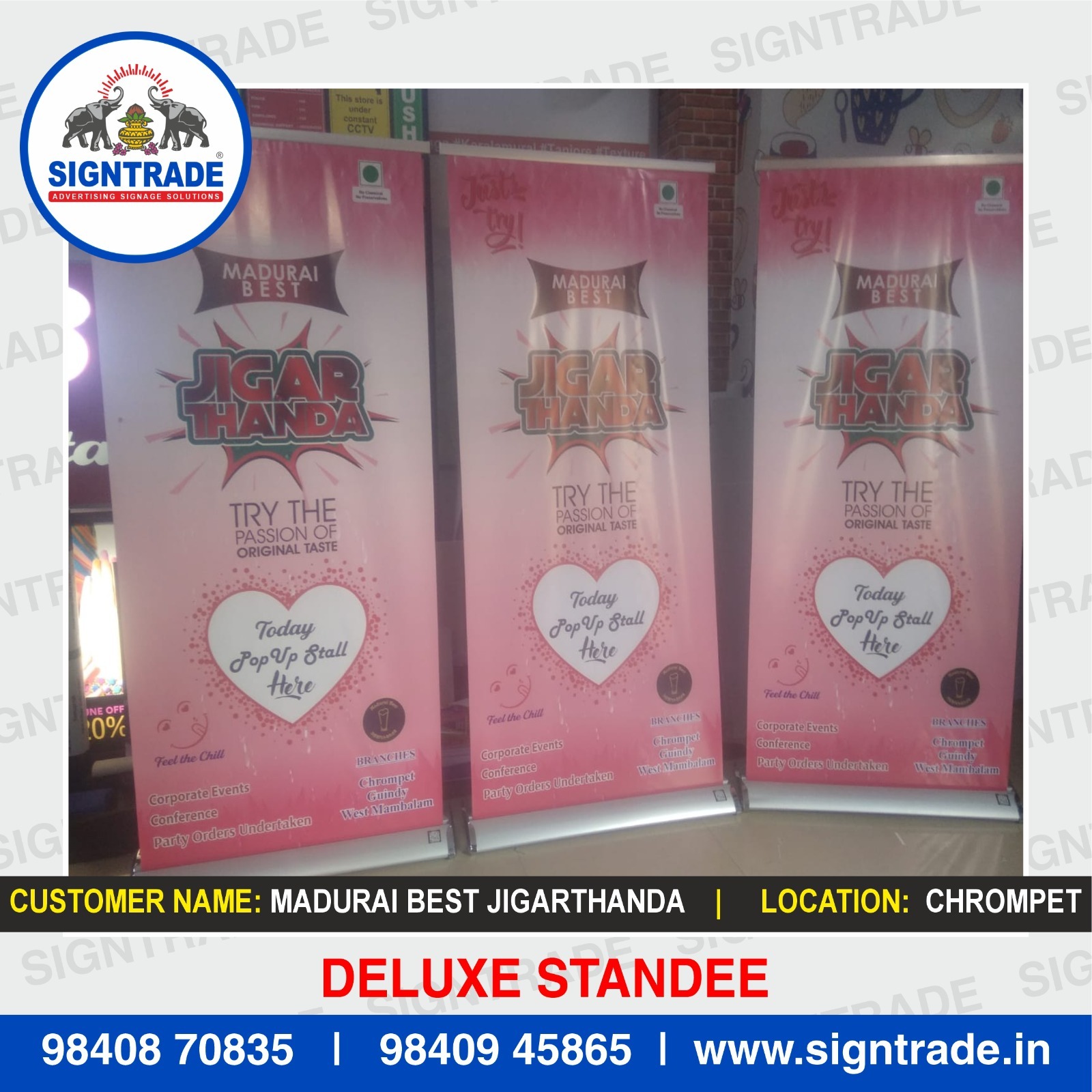 Deluxe Rollup Banner Standee in Guindy