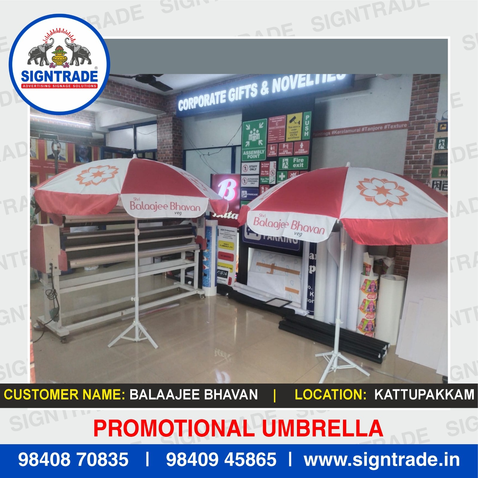 Promotional Umbrella Manufacturer in Chennai