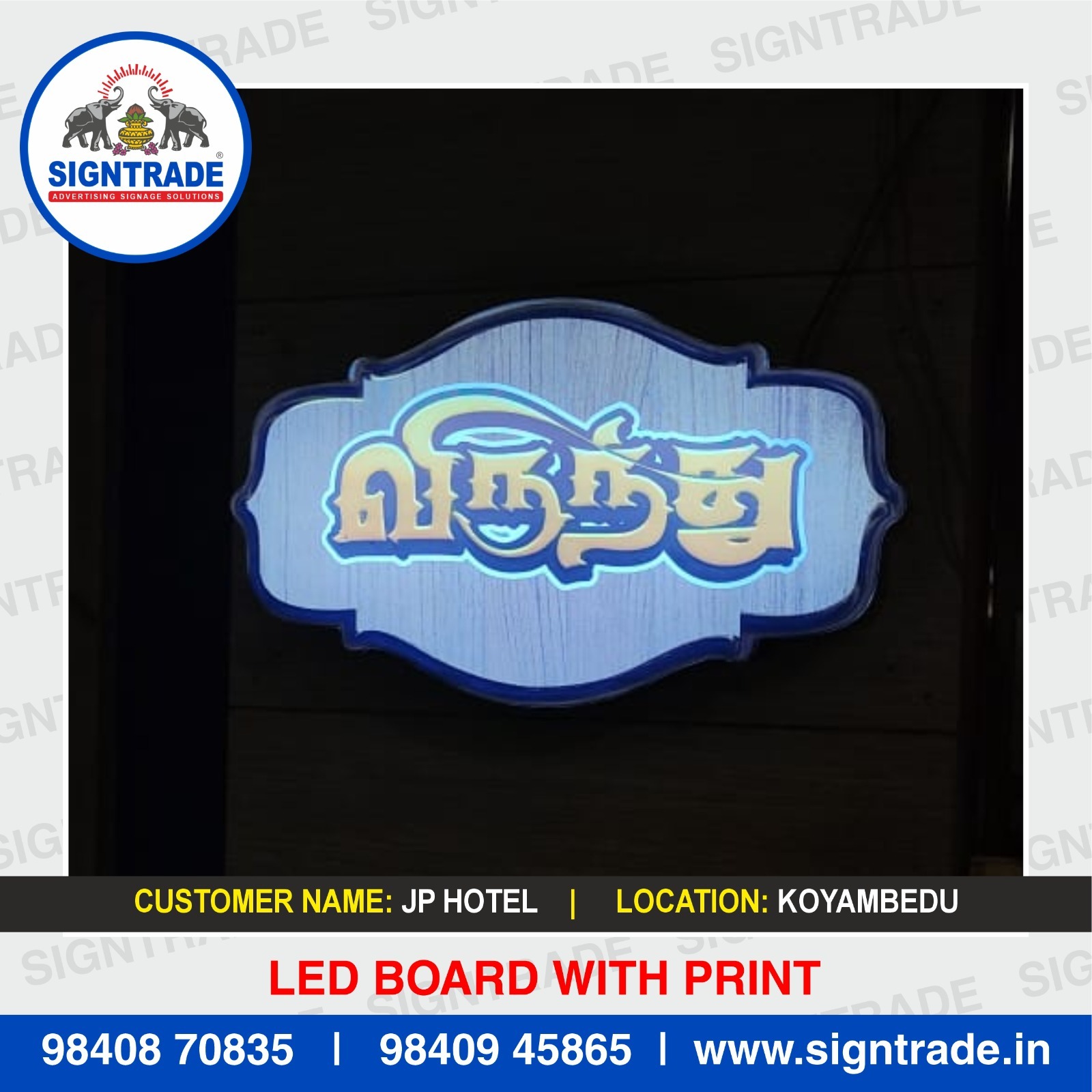 Custom LED Signage in Chennai