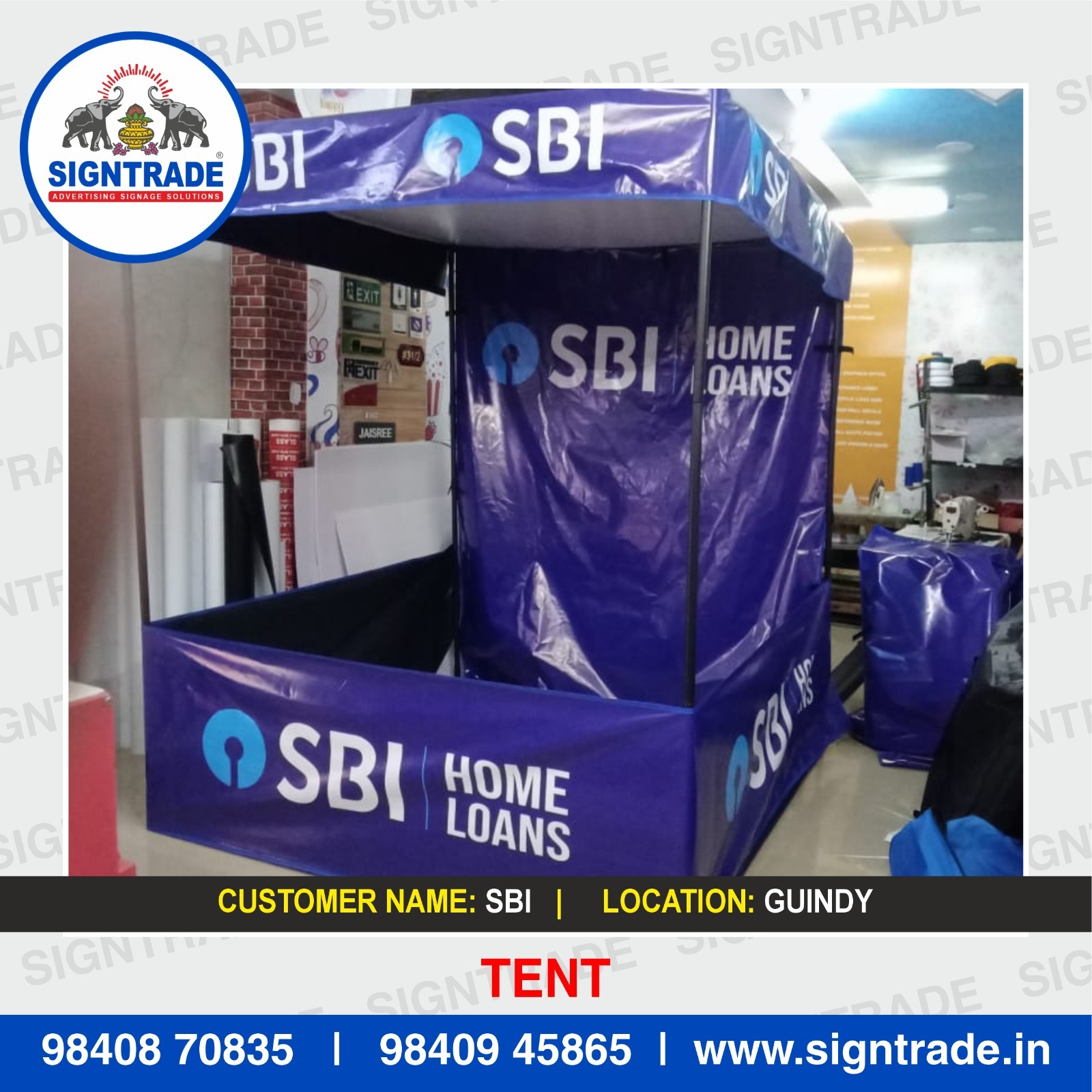 Flat Roof Tent in Guindy