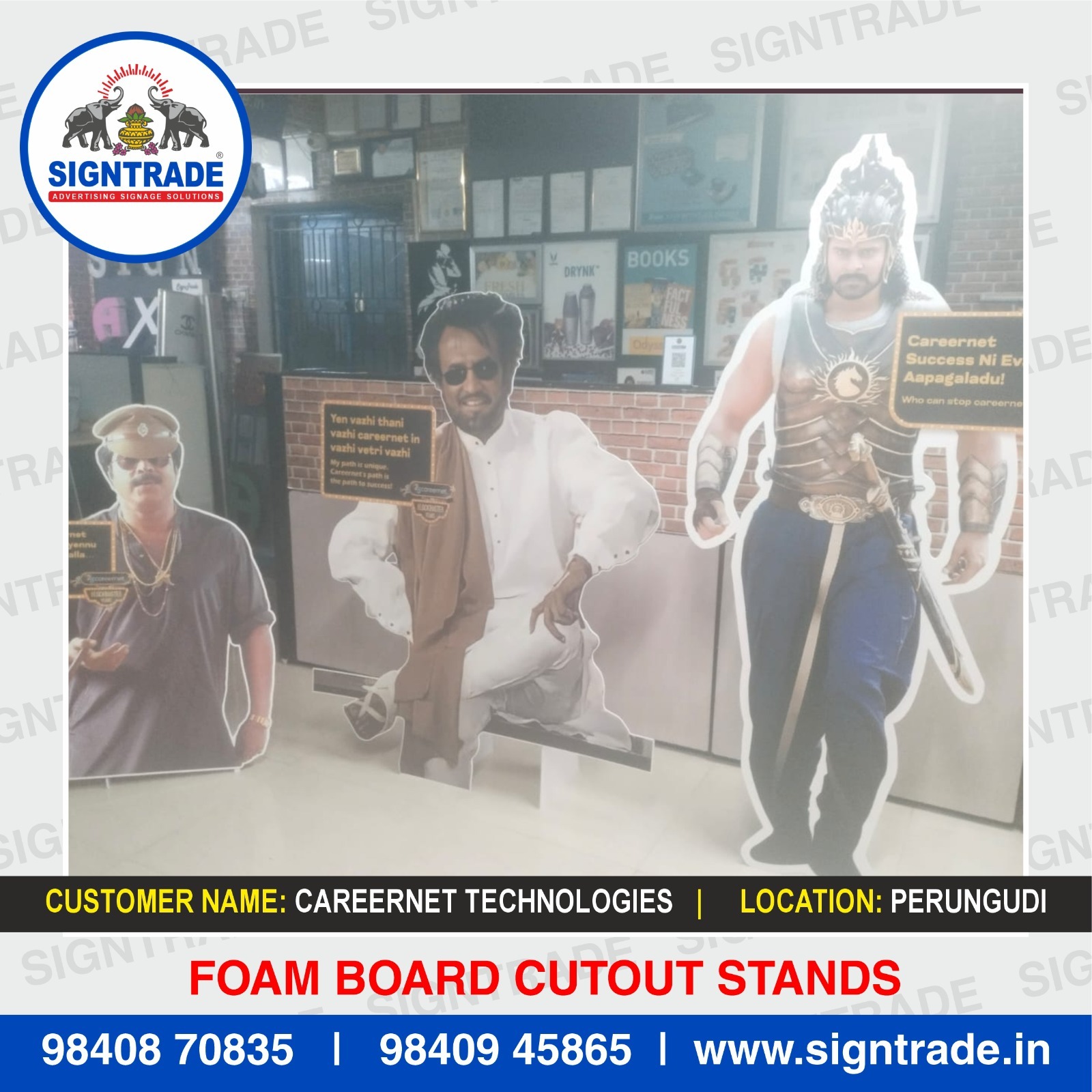 Foam Board Cut Out Display Stand in Guindy