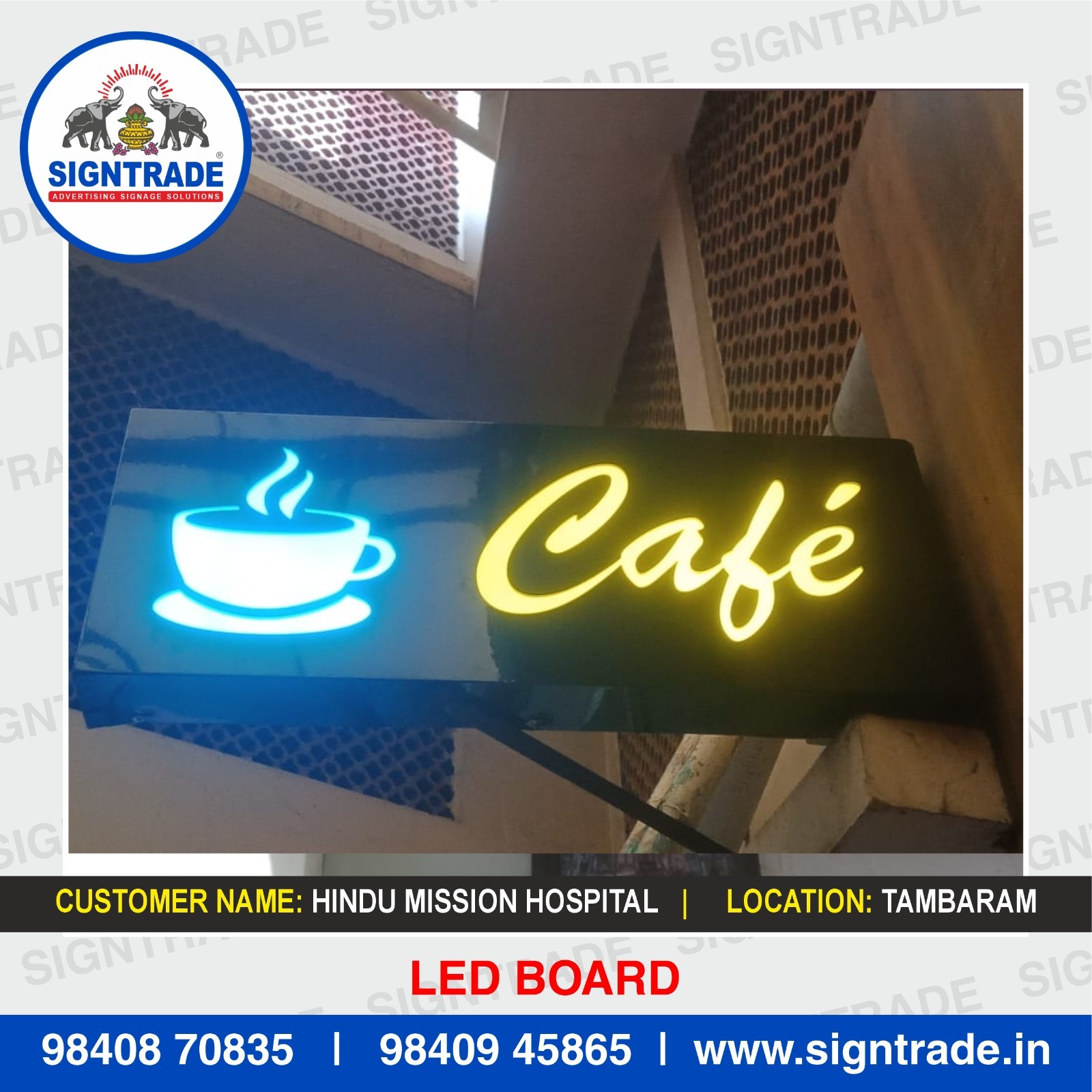 LED Glow Signboard in Guindy