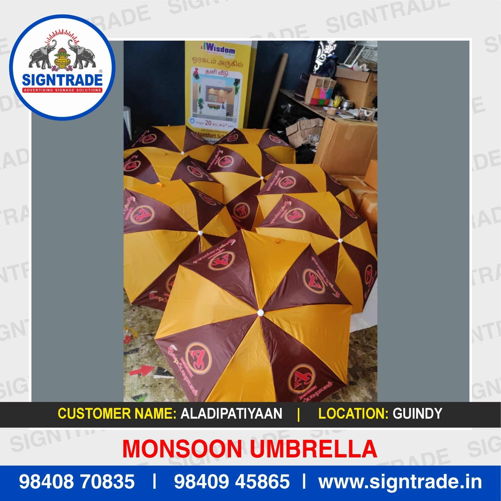 Monsoon Umbrella Manufacturers in Chennai