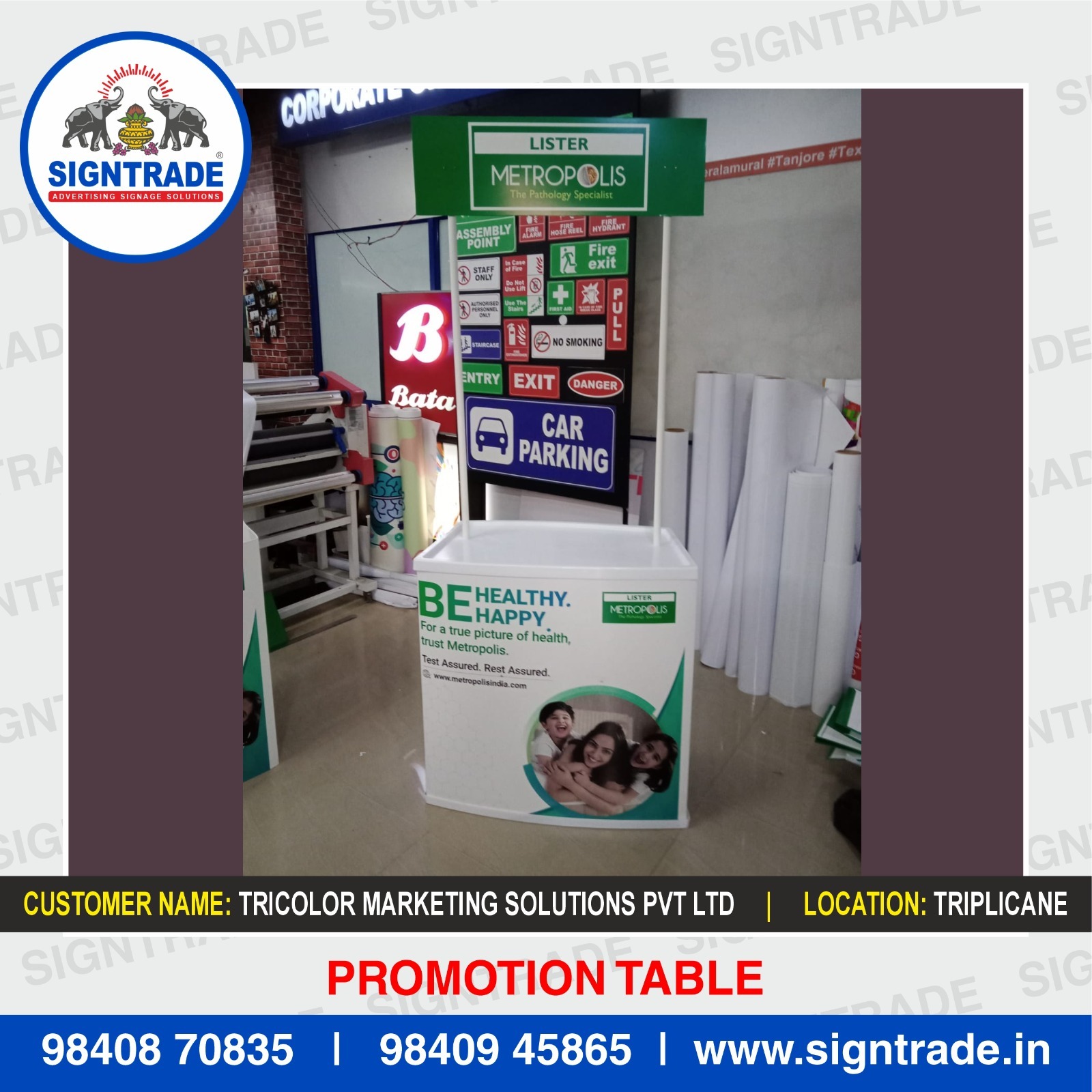 Promotional Table in Chennai