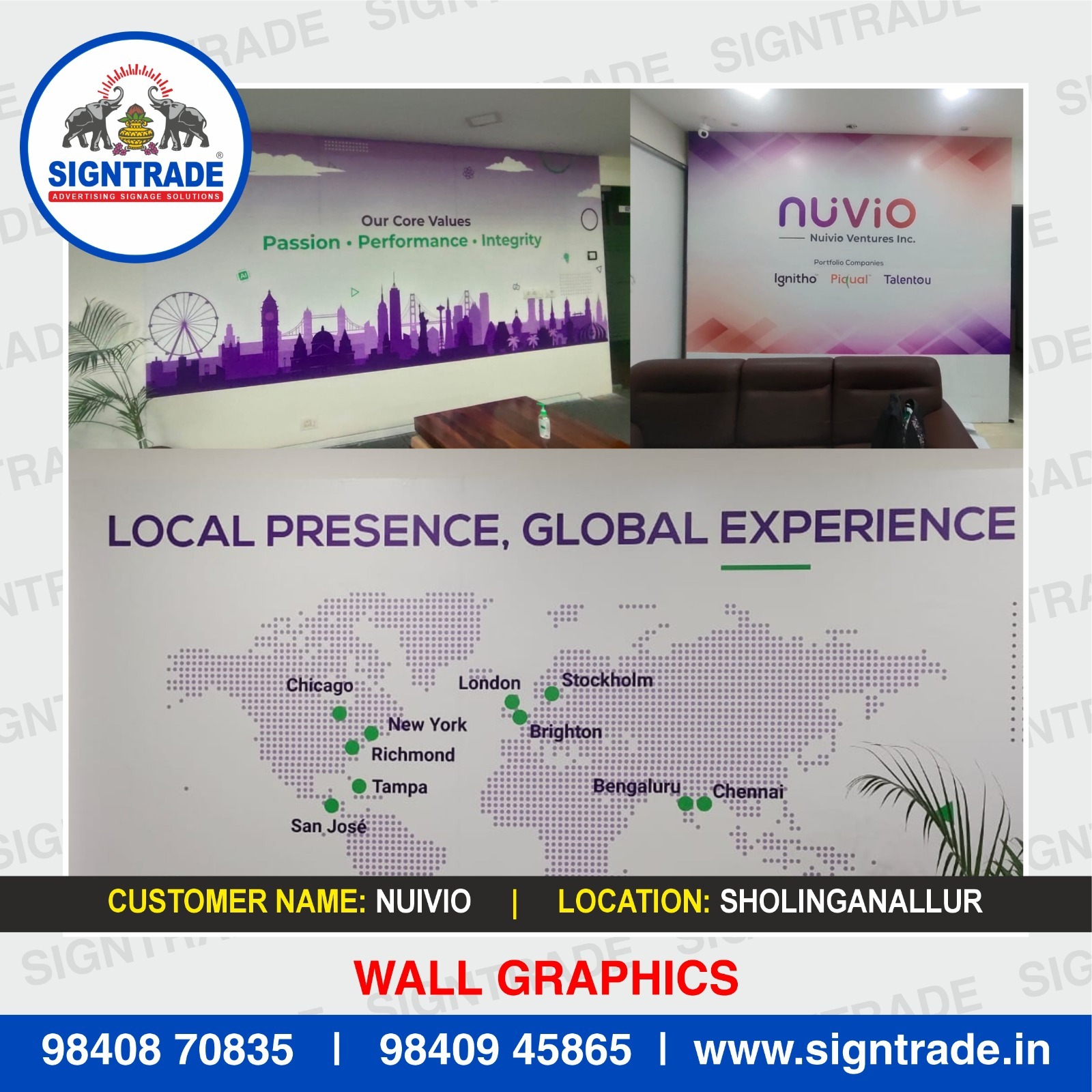 Office Wall Graphics in Chennai